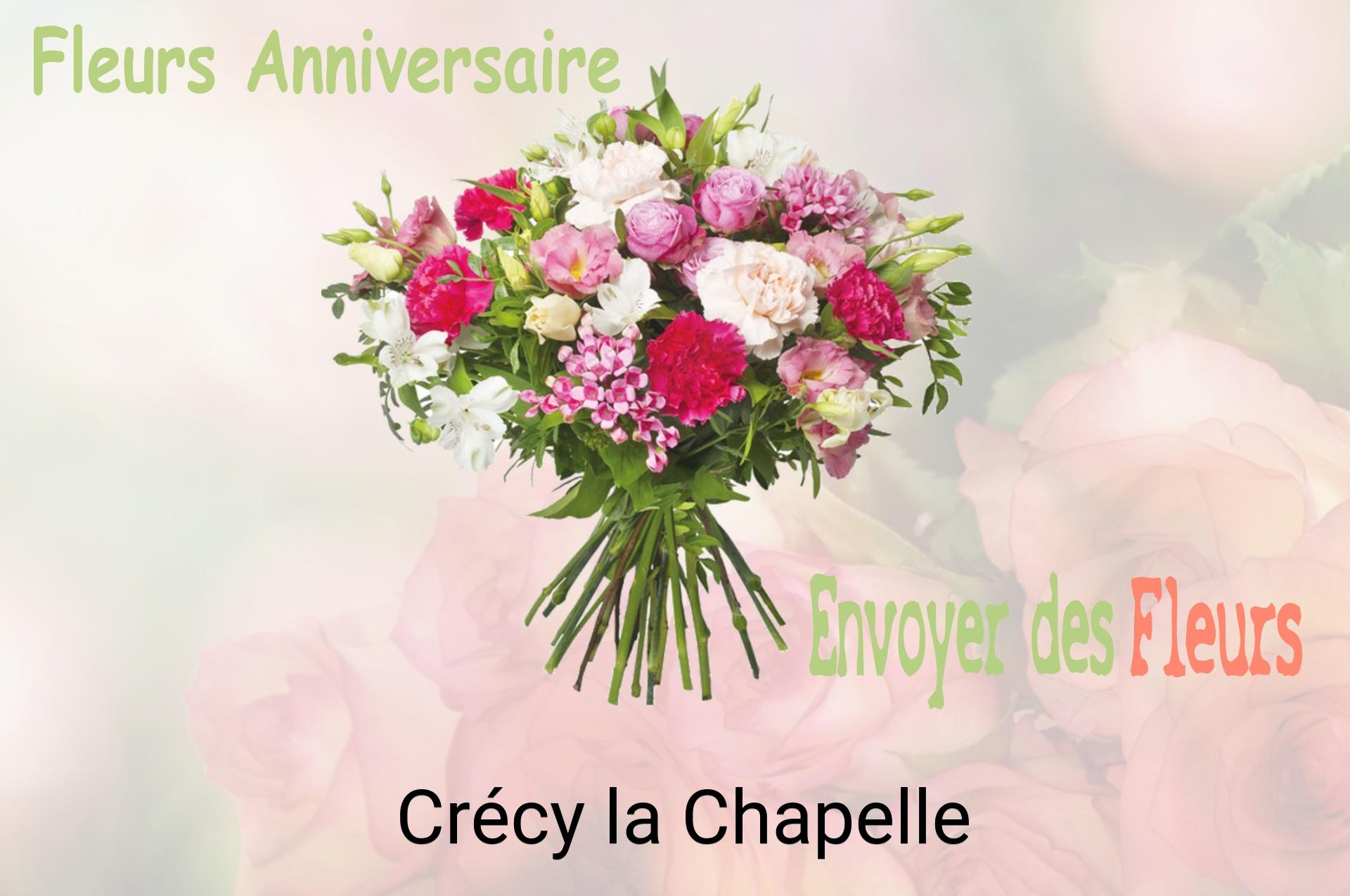 Bouquet de fleurs d’anniversaire livré à Crécy-la-Chapelle